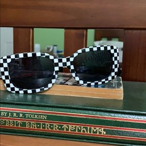 Checkered sunglasses